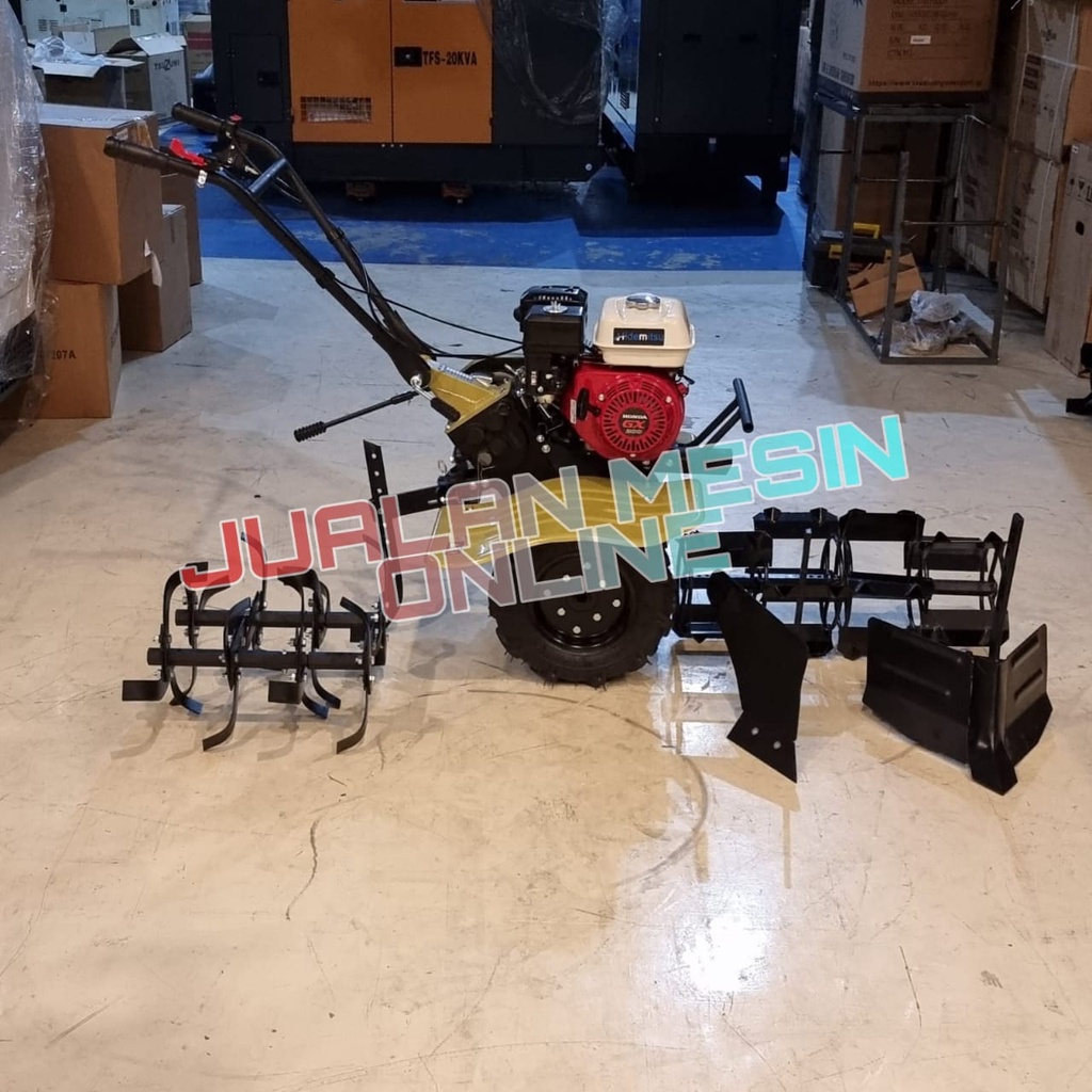 Mesin Cultivator Bajak Sawah Mini Tiller Bensin Honda Hidemitsu HGX900