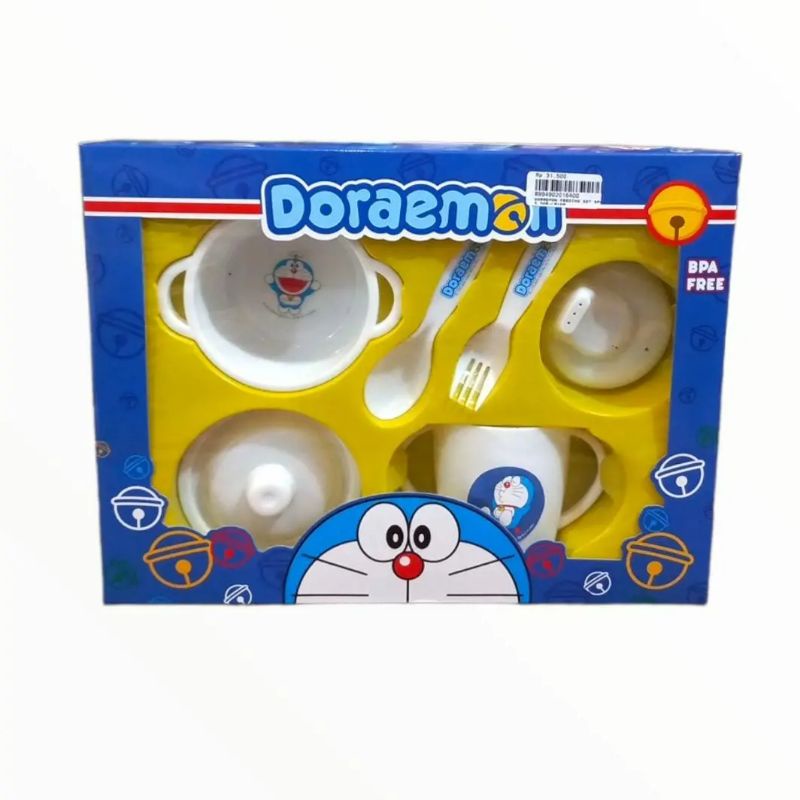 DORAEMON FEEDING SET 5PCS DOR- LB108