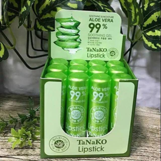 [ ECER ] TANAKO LIPBALM ALOEVERA 99% SEGEL