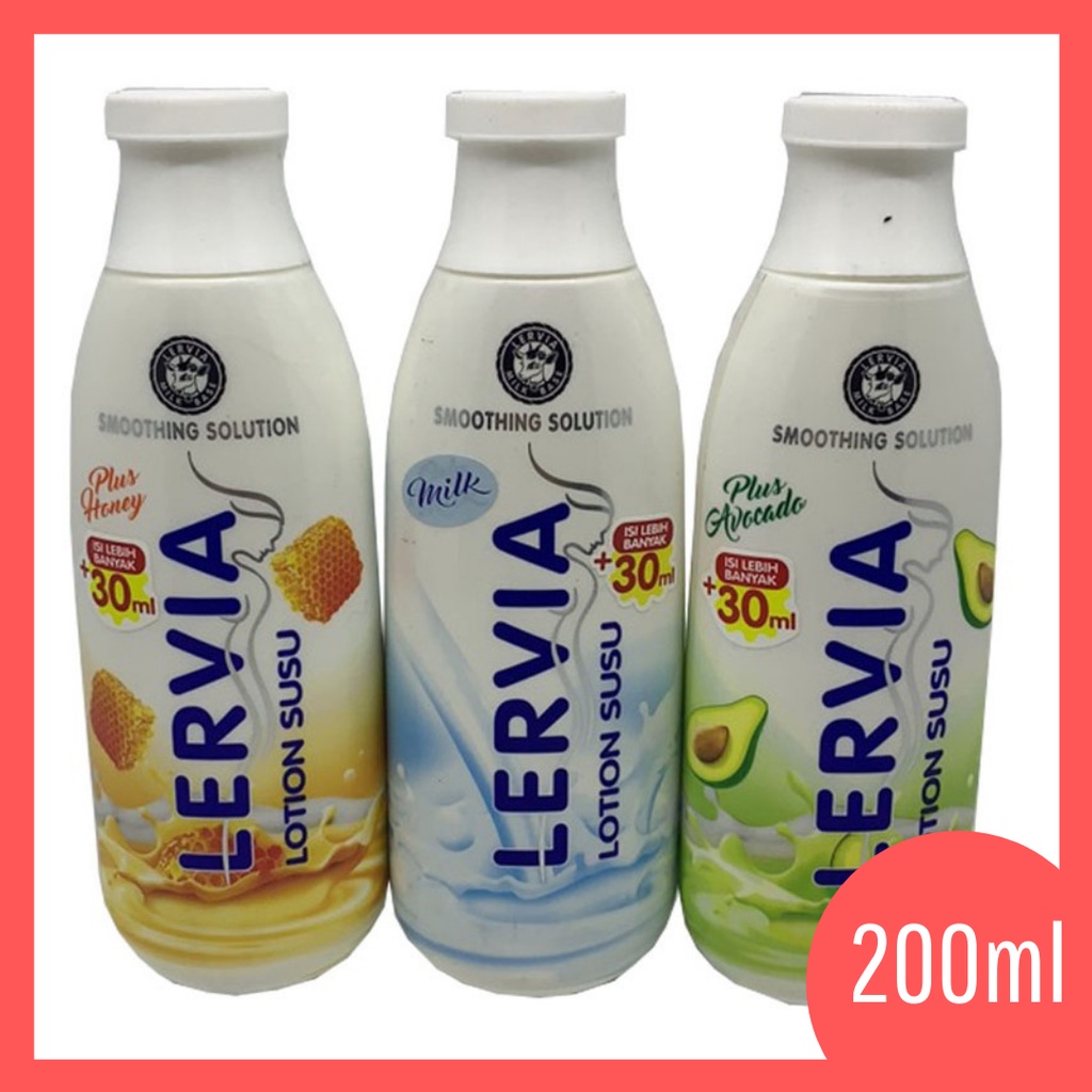 BODY LOTION LERVIA HAND BODY LOTION SUSU 200ML