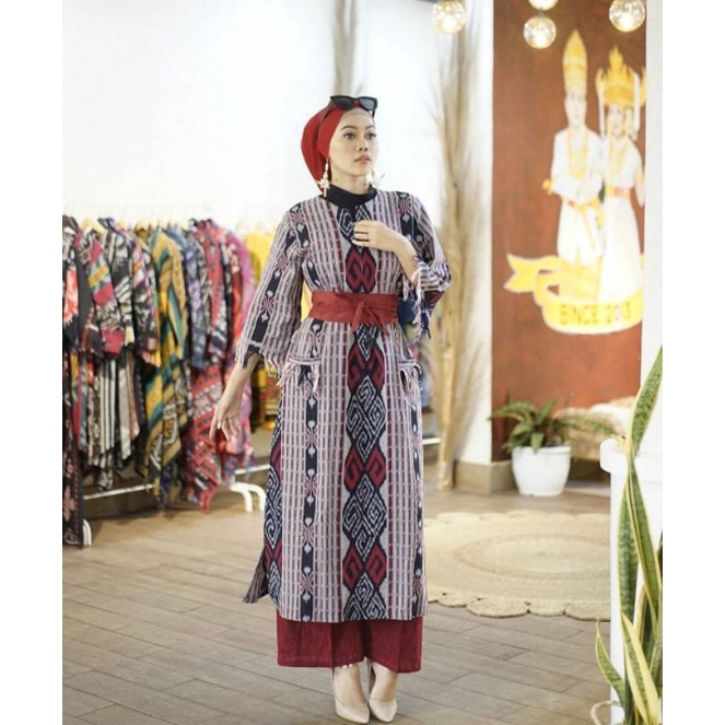 BAJU MUSLIM TENUN JEPARA, GAMIS FASHION TENUN JEPARA, GAMIS CASUAL TENUN, BAJU MUSLIM CASUAL TENUN J