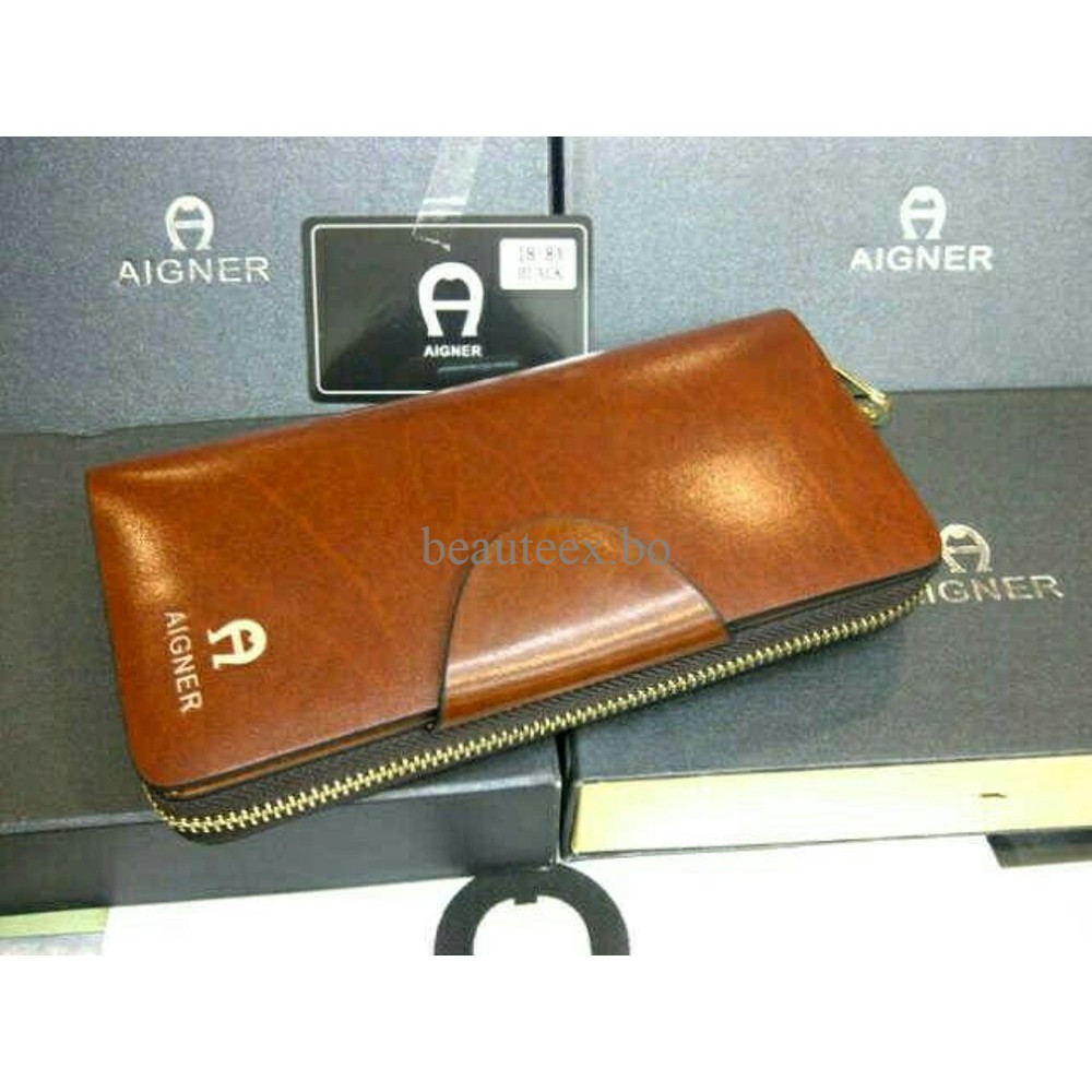 SALE dompet panjang kulit import pria/wanita aigner