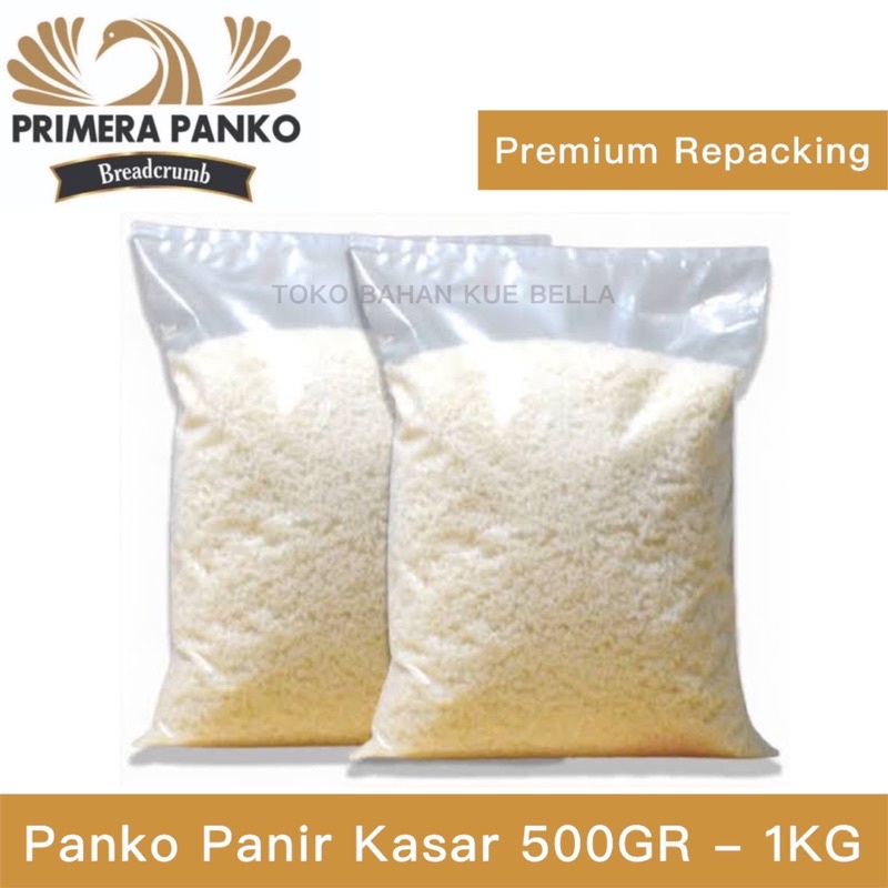 Tepung Roti Kasar PANKO 500gr (REPACK) Panir Putih Mix Bread Crumb