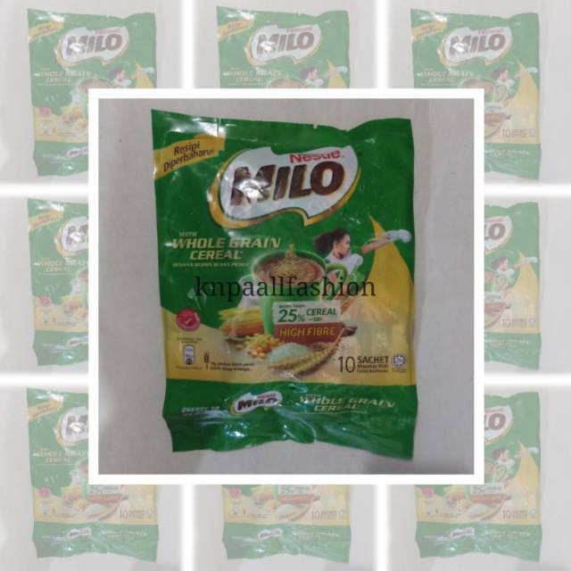 

NESTLE MILO Cereal Activ-Go Chocolate Malt 10 Sticks, 35g Per Stick