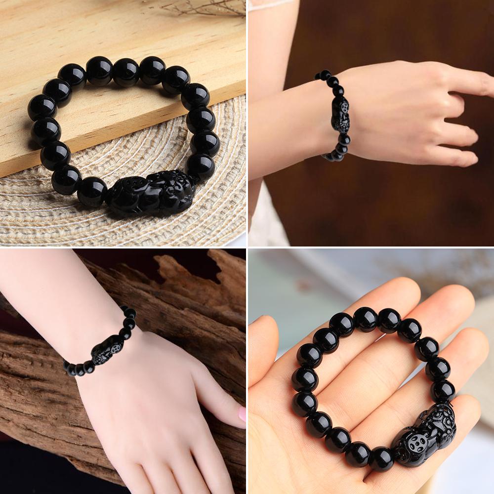 Gelang LILY Pi Xiu Fashion Feng Shui Black 10MM