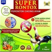 obat cacing ayam super rontok