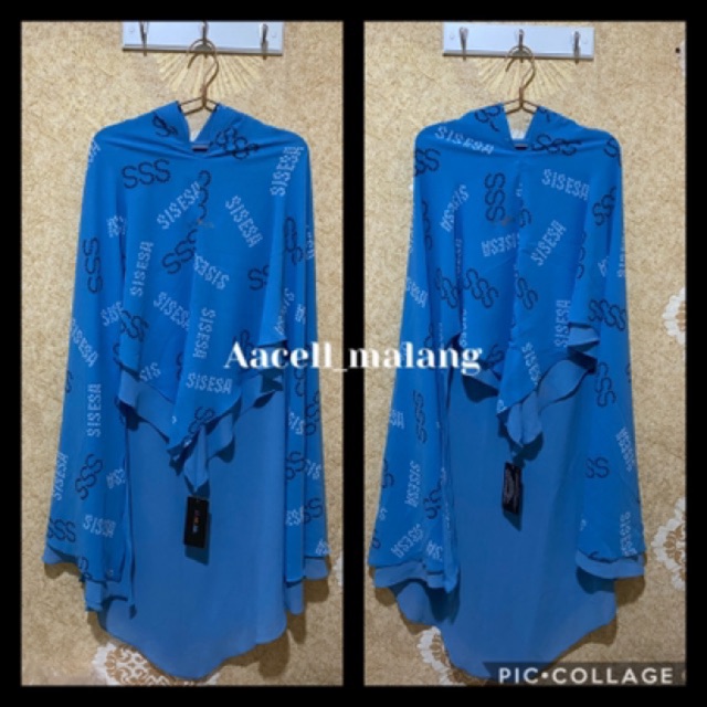 Sisesa Khimar berkha vol 2 baby blue