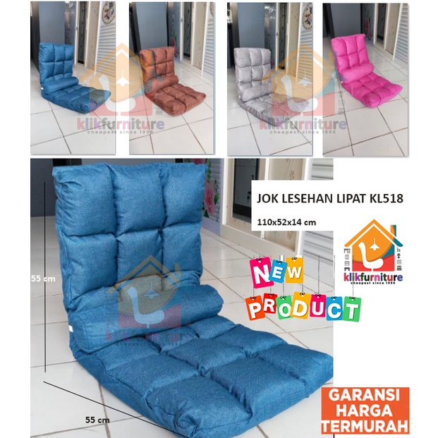 Kursi Lantai / Kursi Lipat / Sofa Lantai / Sofa Lesehan KL518