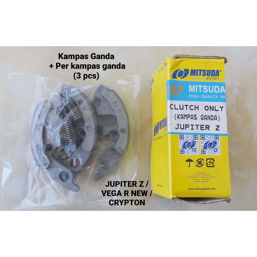 Kampas Ganda Mitsuda JUPITER Z  / VEGA R NEW / CRYPTON + per kampas ganda