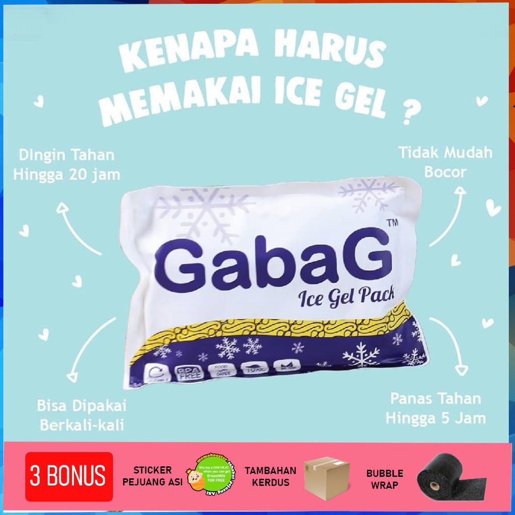 Gabag Ice Gel Hot and Cold Gel Pack 500gr