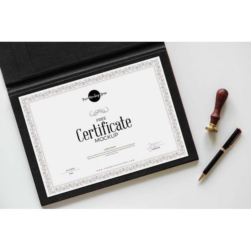 

Sertifikat Custom Desain