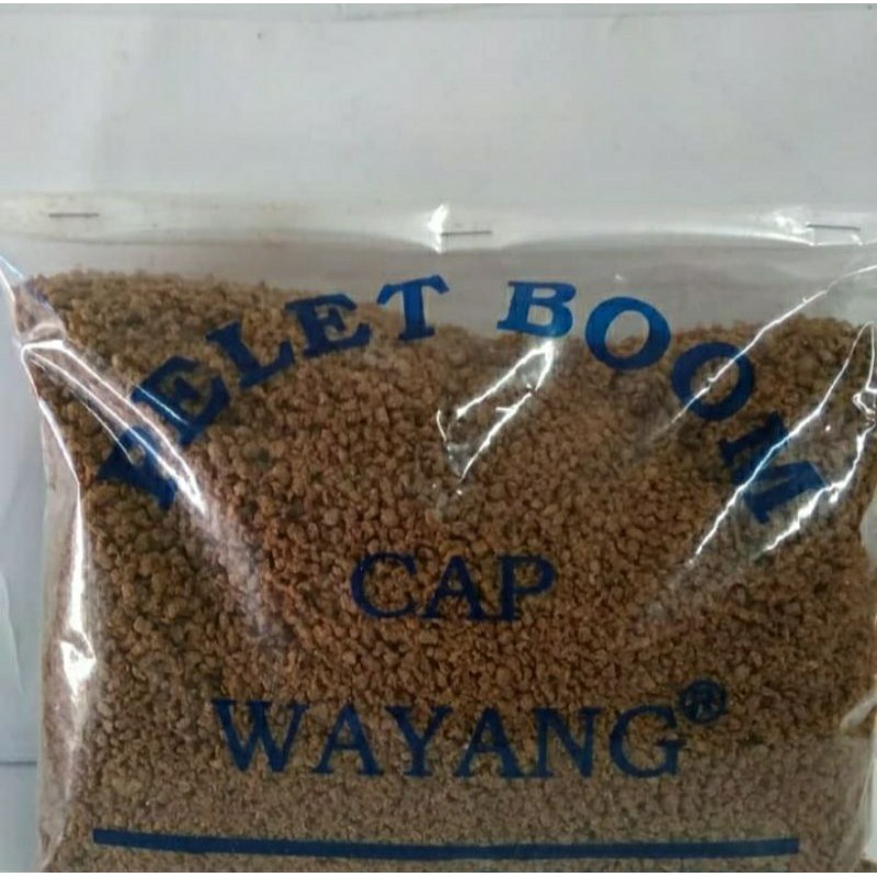 umpan wayang mancing pelet boom