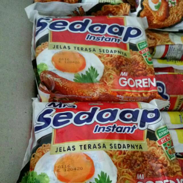

Mie sedap/mie instans