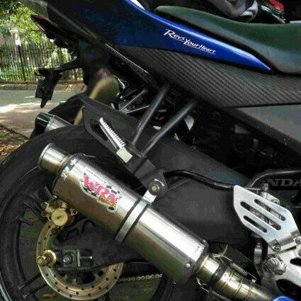 Knalpot WRX 30OVAL Kompetisi R15 GSX CBR NEW CBR 150