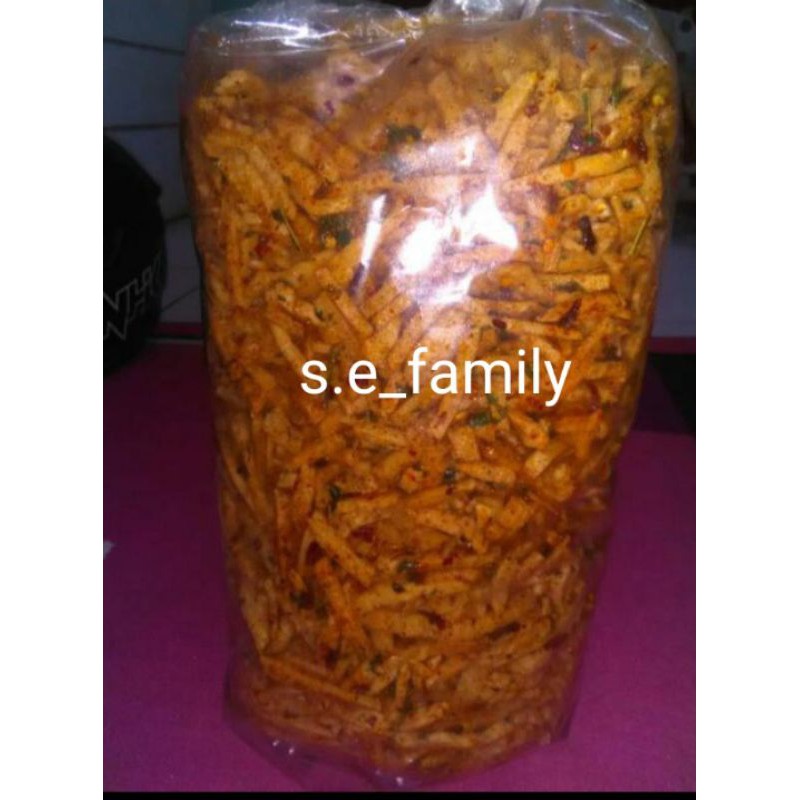 

[1kg] Basreng STICK pedas daun jeruk/original daun jeruk