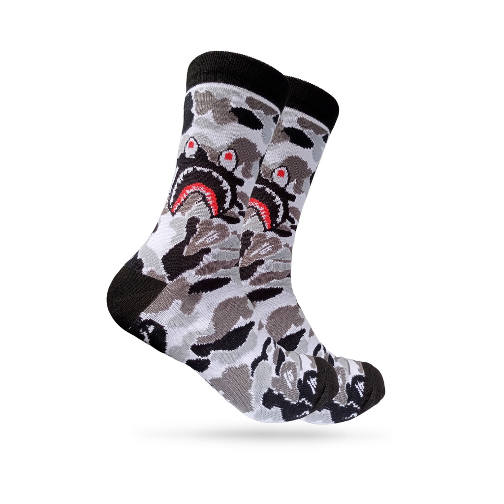 Kaos Kaki Oldschool - Kaos Kaki Motif Bape Army - The Muds official