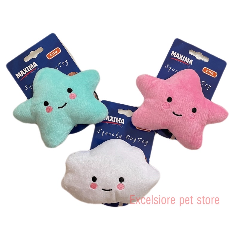 Mainan boneka anjing Squeaky dog toy - sky