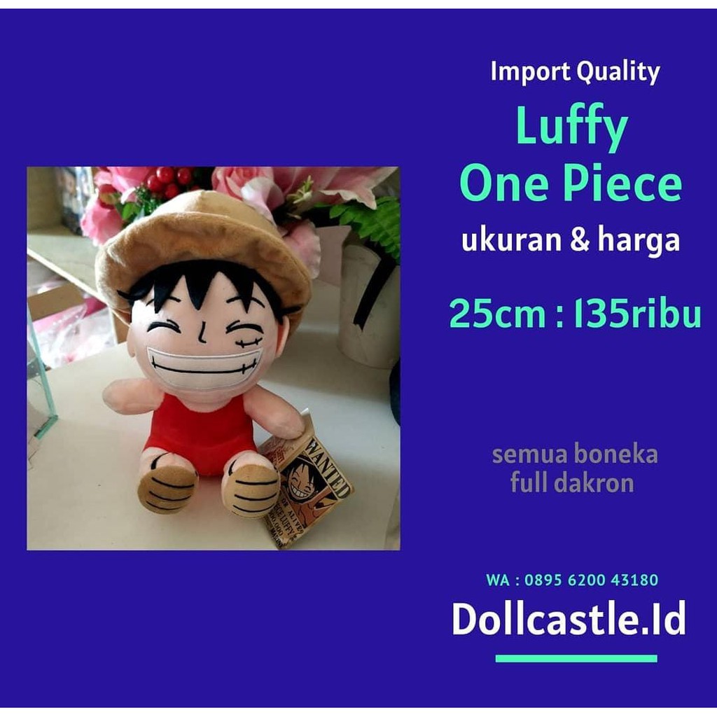 Boneka Luffy One Piece