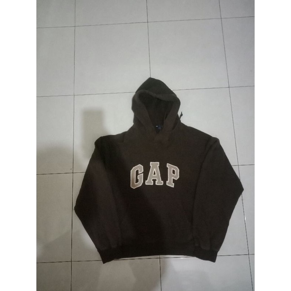 HOODIE GAP coklat second