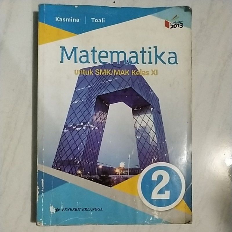 

Buku Matematika Kelas 2 SMK/MAK Penerbit Erlangga