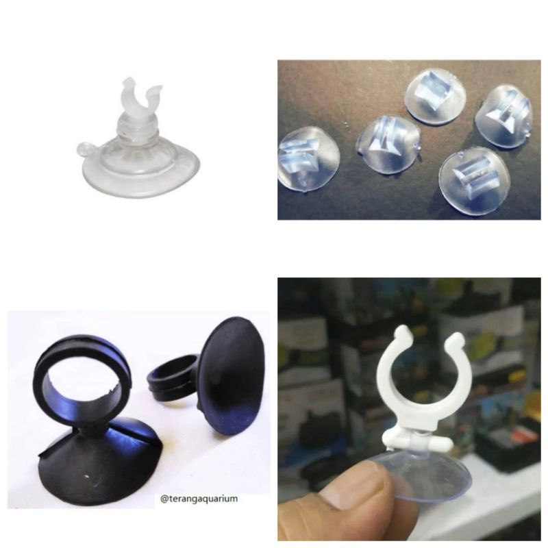 dop / ceplokan kaca / untuk selang , pipa , sekat kaca, heater , lampu aquarium