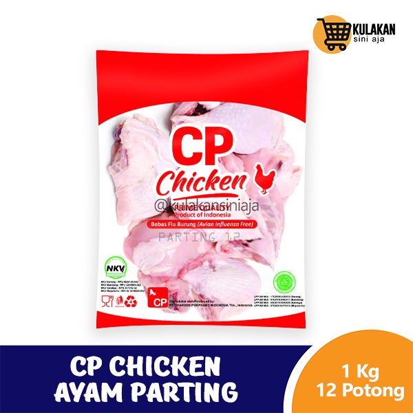 CP CHICKEN Ayam Parting 1 Kg Potongan 12