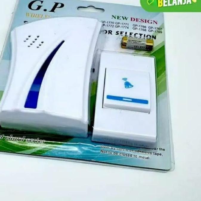 ❈ bel rumah wireless bel rumah bel GP tanpa kabel ☆