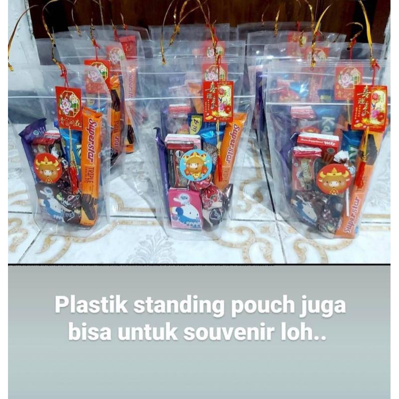 STANDING POUCH DOUBLE SEAL 12x20 50lembar