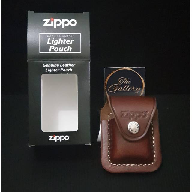 ORIGINAL ZIPPO POUCH BROWN (Coklat)
