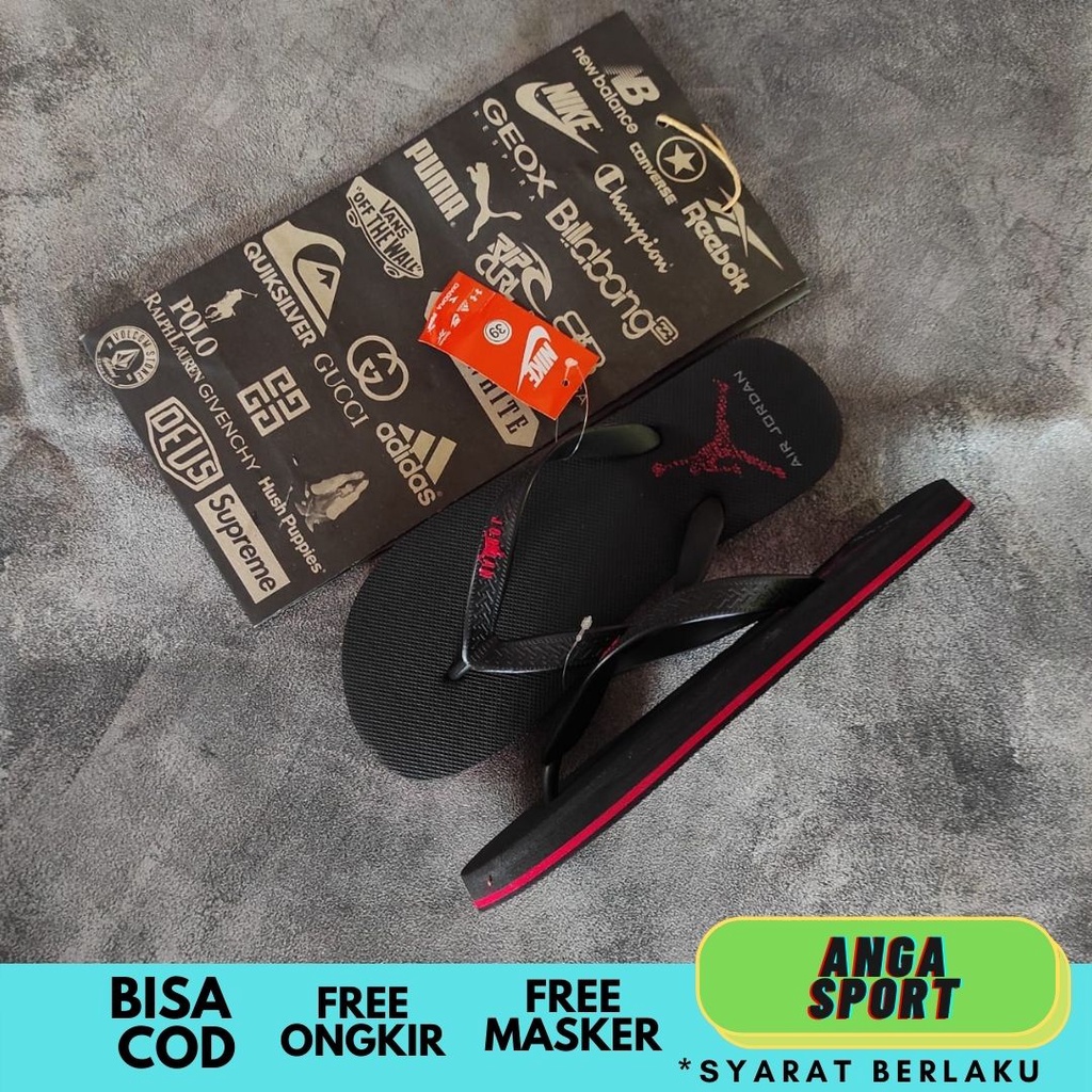 SANDAL PRIA JEPIT NIKE AIR JORDAN PREMIUM SENDAL COWOK DISTRO KEREN SANDAL JEPIT SANTAI KASUAL TERMURAH