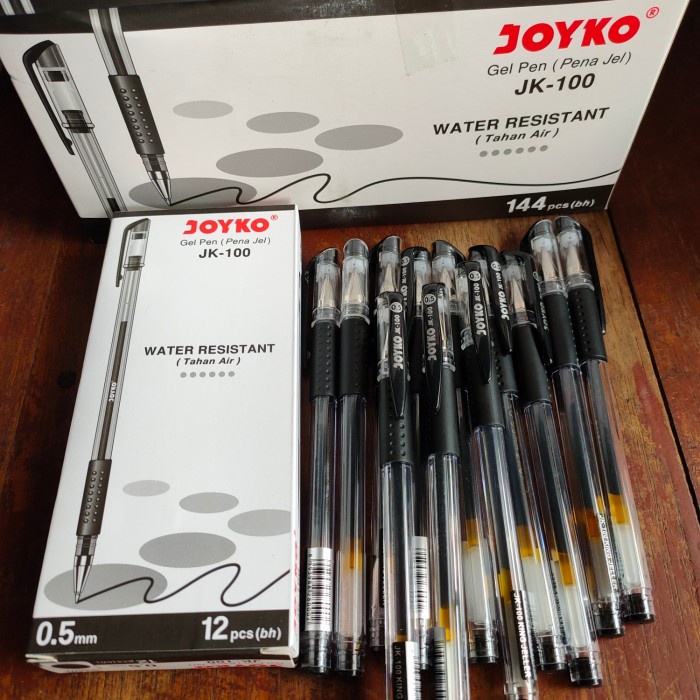 

Jual Pulpen Joyko Jk-100 Water Resistant Gel Pen Terlaris