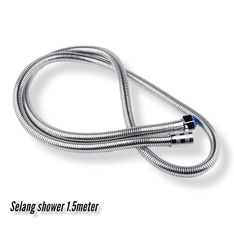 Selang shower 1.5meter flexible hand shoer