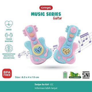 IQ ANGEL Guitar Toys Mainan  Edukatif  Bayi  Mainan  