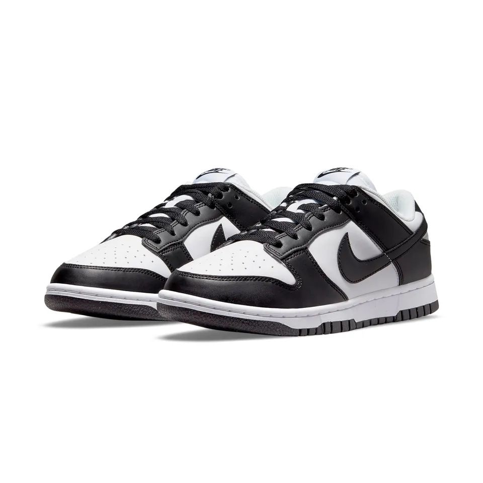 nike dunk low black red white