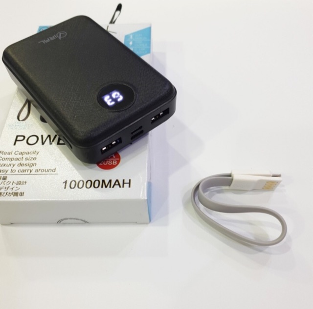 Powerbank Mini Powerbank Viral Minimax Digital LED 10.000 mah Real Capacity powerbank