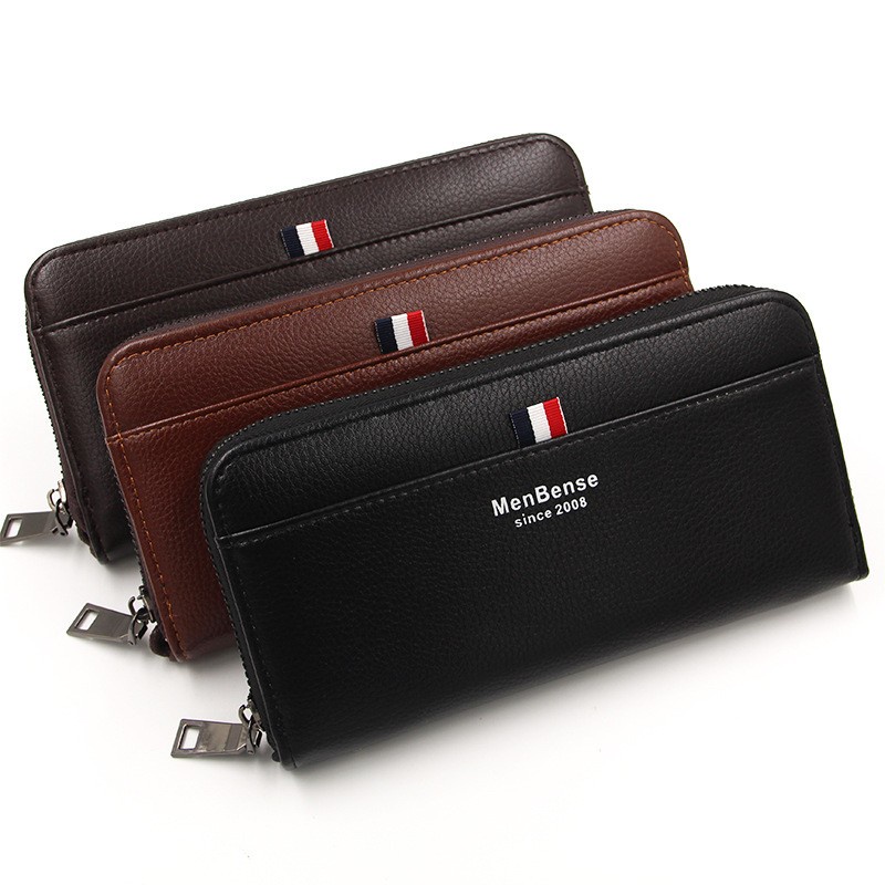 Dompet Panjang Kulit Pria Wanita Dompet Tebal MenBense 8812 Berkualitas