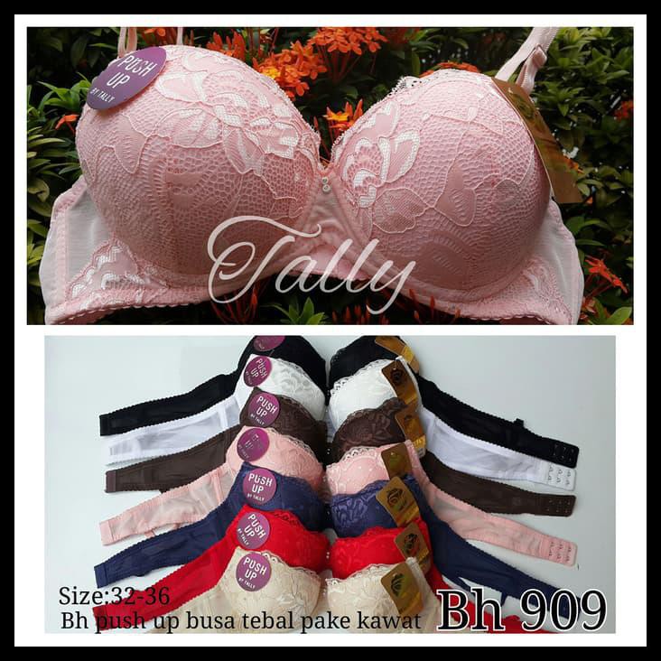 BRA BH PUSH UP BUSA TEBAL BERKAWAT TALLY 909 UKURAN 32 34 36 - COKELAT MUDA, 36