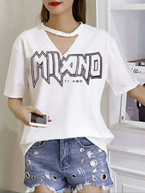 Kaos MILANO / 3 warna bahan Babyterry tebal