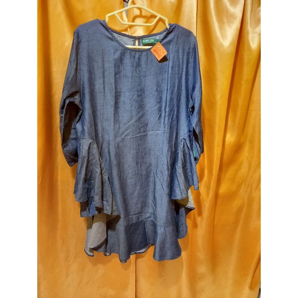 atasan tunik DENIM original PointOne  brand Matahari. PL