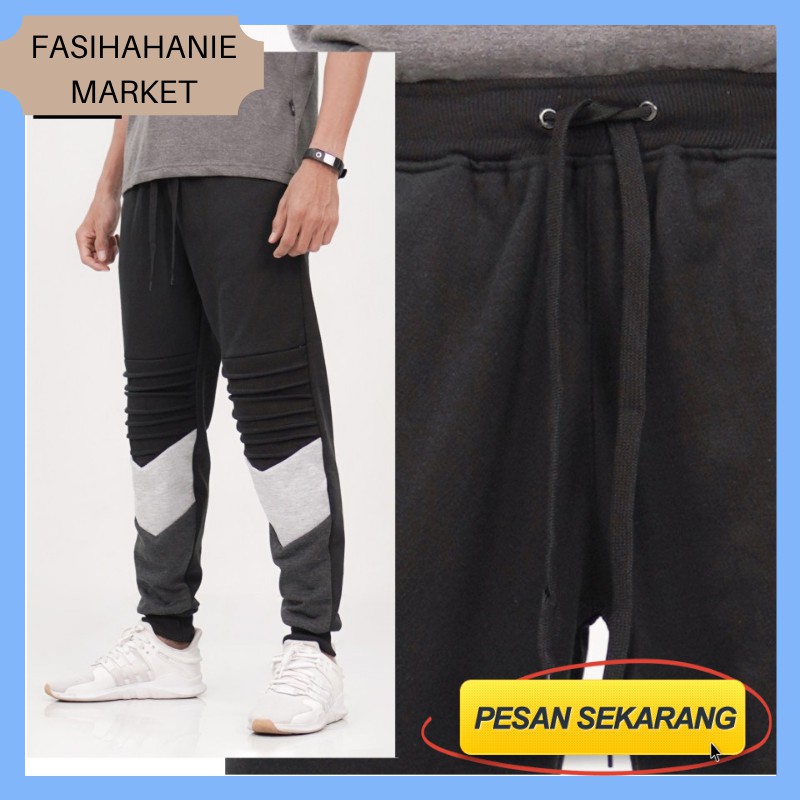 Premium Anti Gerah Joger Cargo Dewasa Celana Trainning Joger Pria Lembut Nyaman Celana Casual Impor 