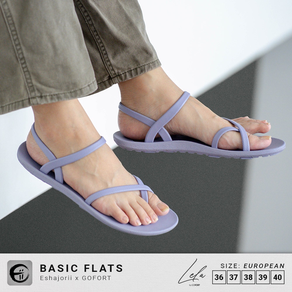 NEW Sandal Karet Teplek Wanita Terbaru Official GOFORT LELA