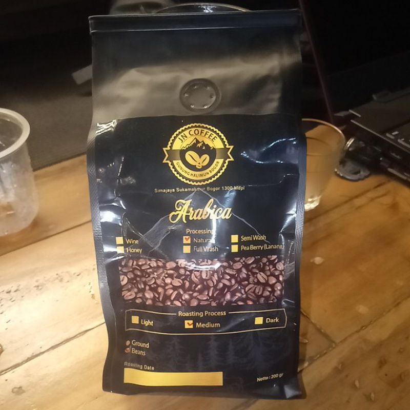 

kopi bogor arabika natural by jn coffee