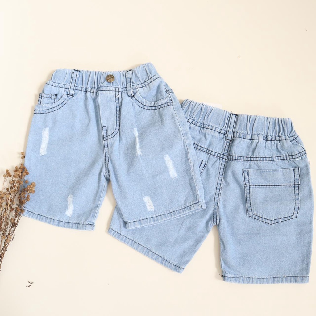 SHORTPANTS FELIX CELANA PENDEK JEANS ANAK 1-3 th Celana Pendek Anak