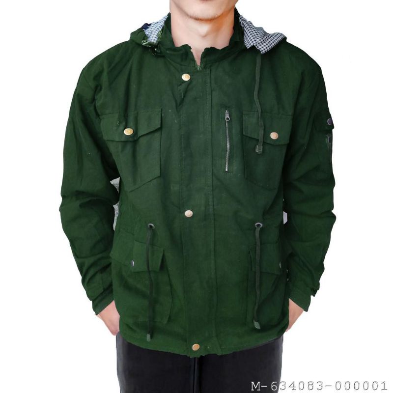JAKET PRIA PARKA DICKIES CANVAS