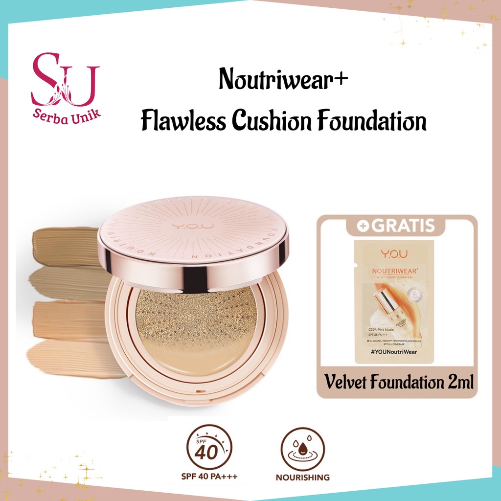 You Noutriwear+ Flawless Cushion Foundation