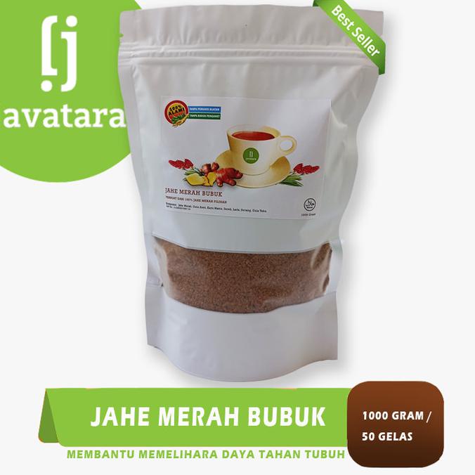 

Jahe Merah Bubuk Original 1000 Gram 1 Kilogram