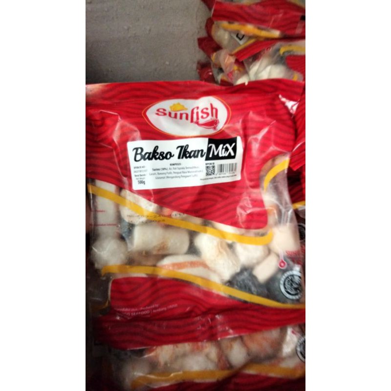 

Sunfish Bakso Ikan Mix 500gr