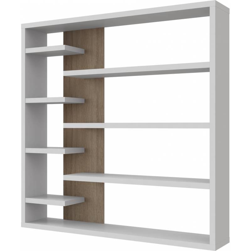 

JYSK Rak Buku Murah Room Divider Cosmo White Oak