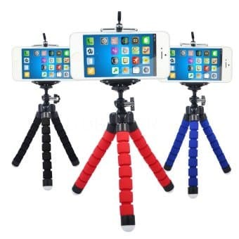 Stand Mini Tripod Spider Kaki 3 Phone Holder U Kamera HP Android Samsung iPhone Vlog Youtube