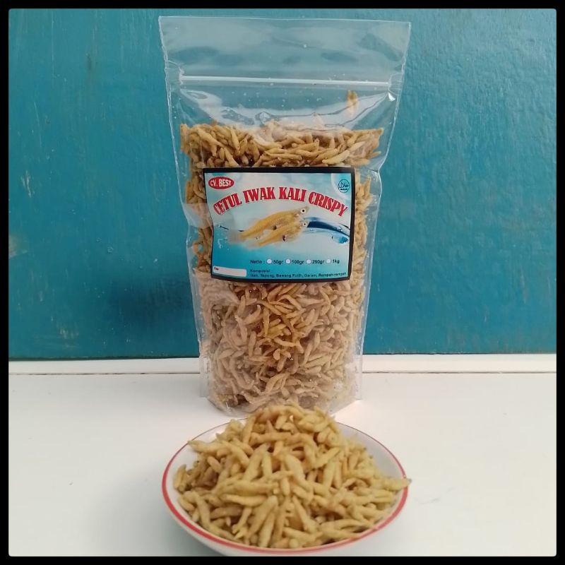 

CETUL TERI CRISPY AIR TAWAR 100GR ENAK BERGIZI